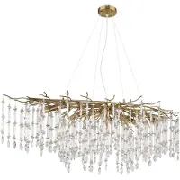 Globo Pendellampe Gloria 150 cm Gold