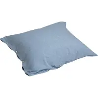 Yumeko Kissenbezug Flanell 50x60 Blau - Eco, Bio & Fairtrade