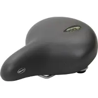 Contec Sattel Anatomic Jumbo+ City/Tour, Unisex Schwarz