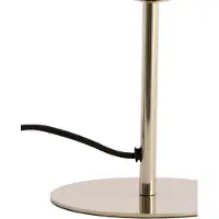 Light & Living Design-Tischlampe Cedillo gold Ø 18cm