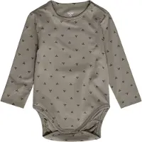 Hummel Langarmbody mit Print für Baby BEE
