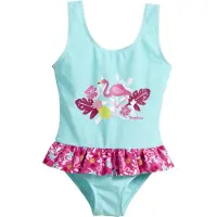 Playshoes Badeanzug "Flamingo" in Türkis - 134/140