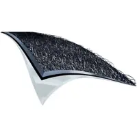 3M Scotchmate Schlaufenband mit hoher Temperaturbeständigkeit SJ3571, Schwarz, 50 mm x 45,7 m, 3,8 mm