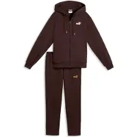 Puma Damen Anzug Metallic Hooded Standard Sweat Suit FL op