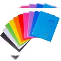 Clairefontaine 5x KB, CAHIER TP 64P 24X32 SÉYÈS+UNI ASS.- Sortiert 980420C