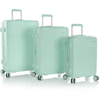 Heys Pastel 4 Rollen Kofferset 3-teilig mit Dehnfalte