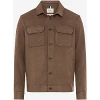 Brax Sweatjacke "Style SANTIAGO" Flanell: Overshirt im Viskosemix