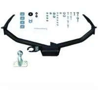 GDW Anhängebock inkl. TowTec E-Satz 13polig universal - MITSUBISHI COLT III
