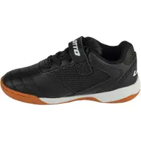 Lotto Hallenschuh , Jungen, Gr. 32, schwarz-weiß (schwarz, weiß), Kunstfaser, Synthetik, mehrfarbig, Schuhe Hallenschuh, - in kinderfußgerechter Passform