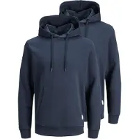 Jack & Jones Hoodie Herren Baumwolle blau, S 787050-0006-09900