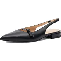 MACIEJKA Slingback-Pumps K744901001 aus Naturleder, Schwarz, 2 cm Absatzhöhe, weich gepolstert