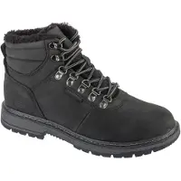 SKECHERS Winterstiefel "CORADO-MEMPHIS", Herren, Gr. 44, Warmfutter, schwarz, Lederimitat, Schuhe Winterstiefel, Schnürstiefel mit Warmfutter, Topseller