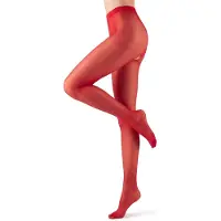 Glamory Ouvert 20 Strumpfhose 3er Pack | 56-58 (3XL) | Red (GL-5000)