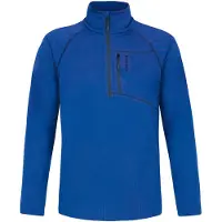 Protest Skipullover Rekody 1/4 Zip Active Top Herren Vibrant Blue-XS