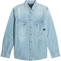 G-Star Dakota Regular Shirt Long Sleeve - Hellblau - Herren - XL