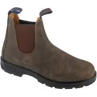 Blundstone 584 Wasserabweisender Chelseastiefel aus Leder für Frauen Rost – 10,5 UK - 45 EU - 11,5 US / Braun