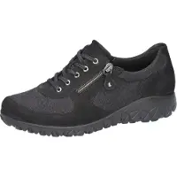 Waldlaufer Schnürhalbschuhe in schwarz, Gr. 2.5
