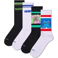 Happy socks 4er Pack Unisex Socken - Geschenkbox, Classics, gemischte Farben
