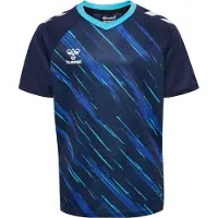 Hummel Match Triumph Junior-kurzarm-t-shirt Blau 116 cm Jungen,Mädchen Blau 116 cm