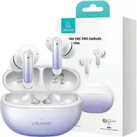 Usams Bluetooth-Kopfhörer 5.3 Tws X-Don Series Enc Wireless Purple Gradient/Purple Blue Bhuencxd04 (Us-Xd19)