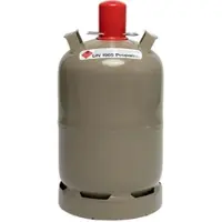 Gazcamp Propangasflasche 11 kg Leer Regeneriert Gasflasche Propan