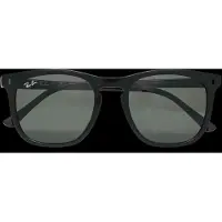 Ray-Ban RB2210 Eckige Sonnenbrille, Schwarz One Size