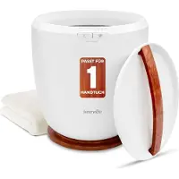 SereneLife Handtuchwärmer Elektrisch Eimer, Handtuchtrockner mit Timer, Tragbare Heizung Wärmegerät für Hotel, Fitnesscenter & Wellness