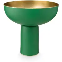 Pip studio Servierschale Metal Matt Green 23 x 24 cm