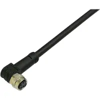 Bkl Electronic 2700009 Sensor-/Aktor-Anschlussleitung M8 Kupplung, gewinkelt 2 m