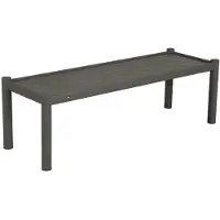 Brafab Loungetisch Brad 50 x 47 x 150 cm Aluminium Grün
