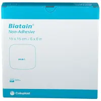 Biatain Schaumverband 15x15 cm nicht haftend 5 St Verband