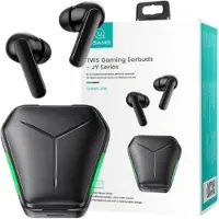 Usams Bluetooth Kopfhörer 5.0 Tws Jy Serie Gaming Earbuds Wireless Schwarz/Schwarz Bhujy01