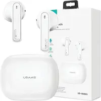 Usams Bluetooth 5.0 Tws Sm Serie Wireless Kopfhörer Weiß/Weiß Bhusm01 (Us-Sm001)