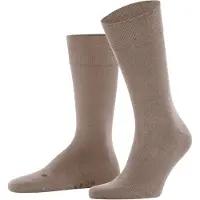 Falke Sensitive New York Herren Socken, 43-46, Braun, Uni