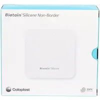 Biatain Silicone Non-Border Schaumverb.5x7,5 cm 10 St Verband