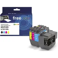 Freecolor Patrone Brother LC3219XL Multipack BK/C/M/Y remanufactured - Wiederaufbereitet - Kompatibel