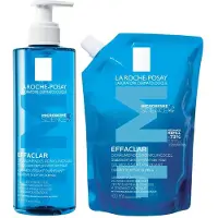 L'Oréal La Roche Posay Effaclar Schäumendes Reinigungsgel + Re 2x400 ml Gel