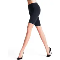 Falke Bike 130 DEN Damen Panty, S-M, Blau, Uni