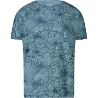 CMP T-Shirt mit Blumenmuster, Damen