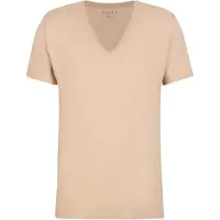 Falke Herren T-Shirt Daily Climate Control, S, Beige, Uni, Baumwolle