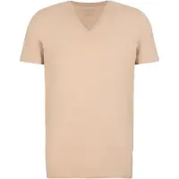 Falke Herren T-Shirt Daily Climate Control, L, Beige, Uni, Baumwolle