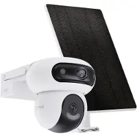 Ezviz HB90 Dual Kit, IP-Sicherheitskamera, Draußen, Kabelgebunden, Amazon Alexa & Google Assistant, Wand, Schwarz, Weiß