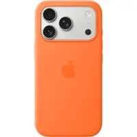Apple Original iPhone 17 Pro Hülle - Silikon - Backcover/Soft Case - Orange