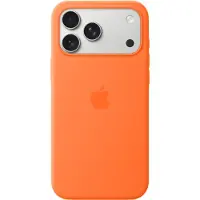Apple Original iPhone 17 Pro Max Hülle - Silikon - Backcover/Soft Case - Orange