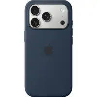 Apple Original iPhone 17 Pro Hülle - Silikon - Backcover/Soft Case - Dunkelblau