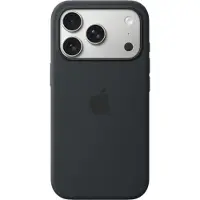 Apple Original iPhone 17 Pro Hülle - Silikon - Backcover/Soft Case - Schwarz