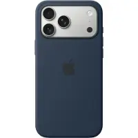 Apple Original iPhone 17 Pro Max Hülle - Silikon - Backcover/Soft Case - Dunkelblau