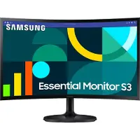 Samsung Monitor LS24D362GAUXEN Full HD 24" Display-Auflösung: 1920 x 1080 Pixel
