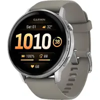 Garmin - Venu 4 45mm - black/silver grey