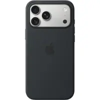 Apple Original iPhone 17 Pro Max Hülle - Silikon - Backcover/Soft Case - Schwarz